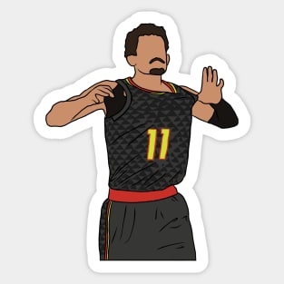 Trae Young Celebration Sticker